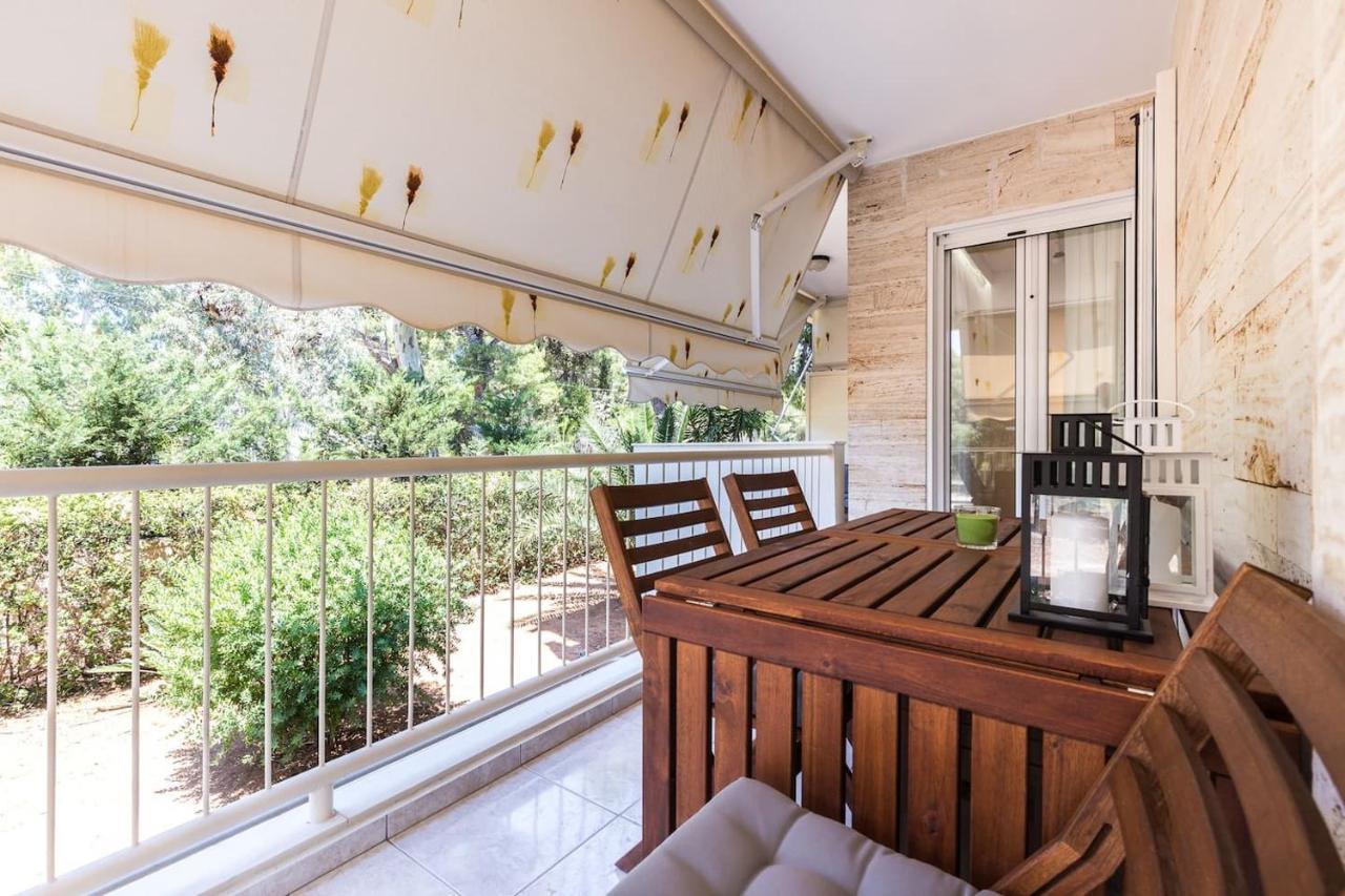 Elegant Apartment W Great Balcony In Vouliagmeni Афины Экстерьер фото
